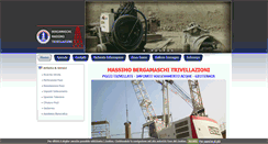 Desktop Screenshot of bergamaschitrivellazioni.com